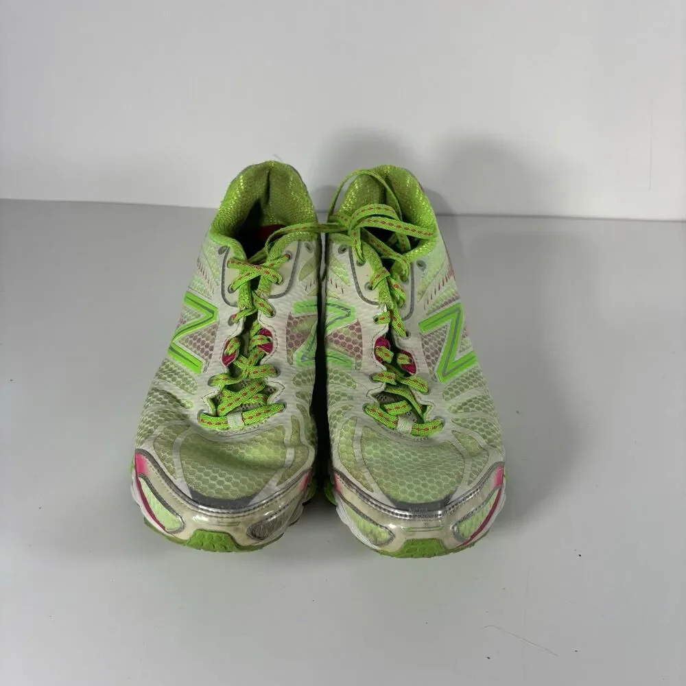 New Balance 880v3 Women’s Running Shoes Green Pink USA Athletic Lace Up Size 7